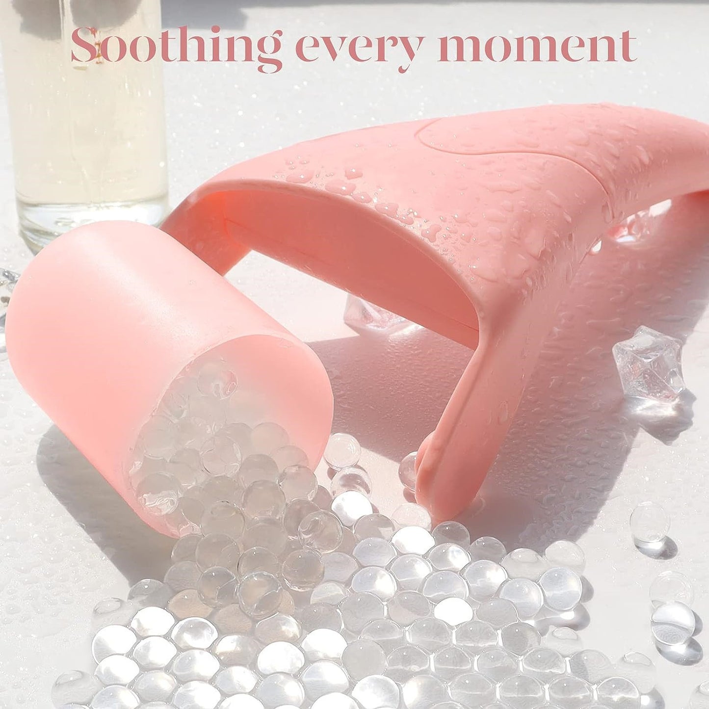 Facial Ice Roller Massager – Cooling Head & Face Therapy Tool