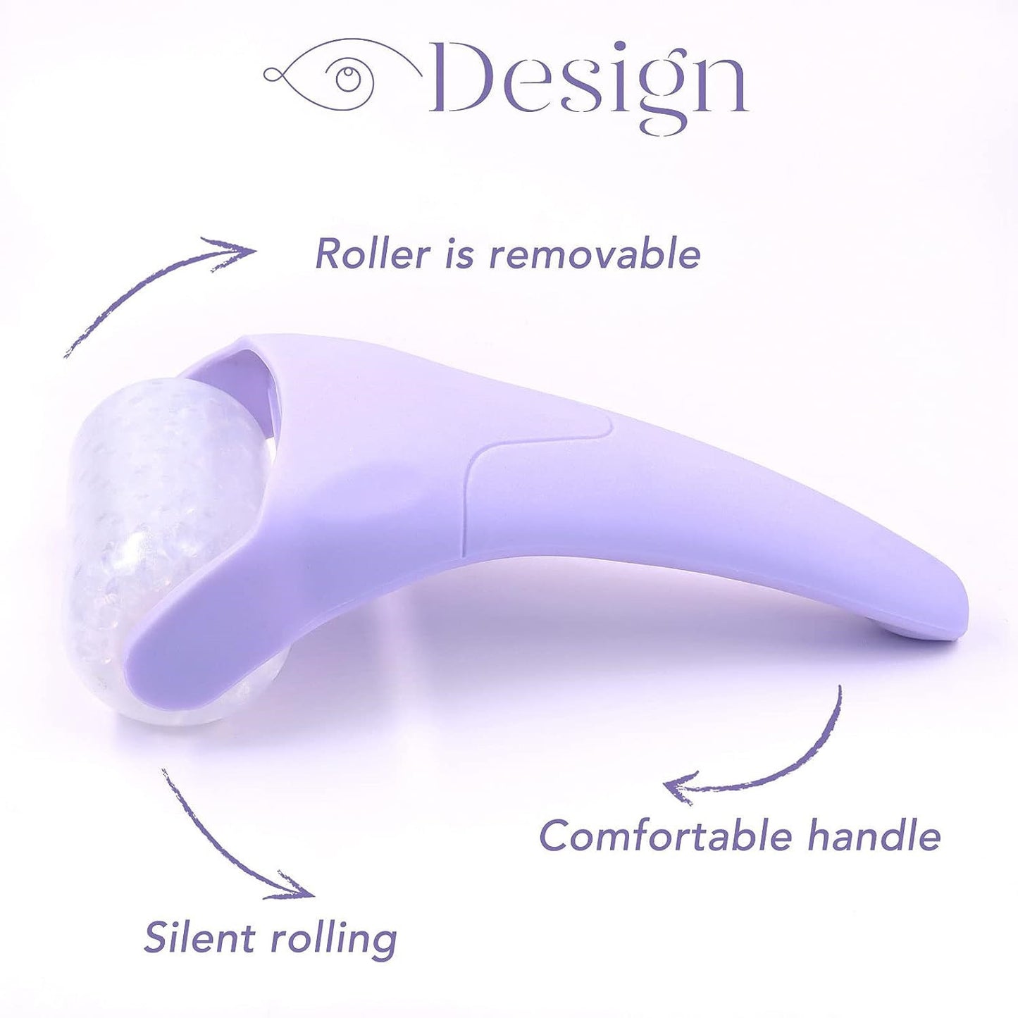 Facial Ice Roller Massager – Cooling Head & Face Therapy Tool