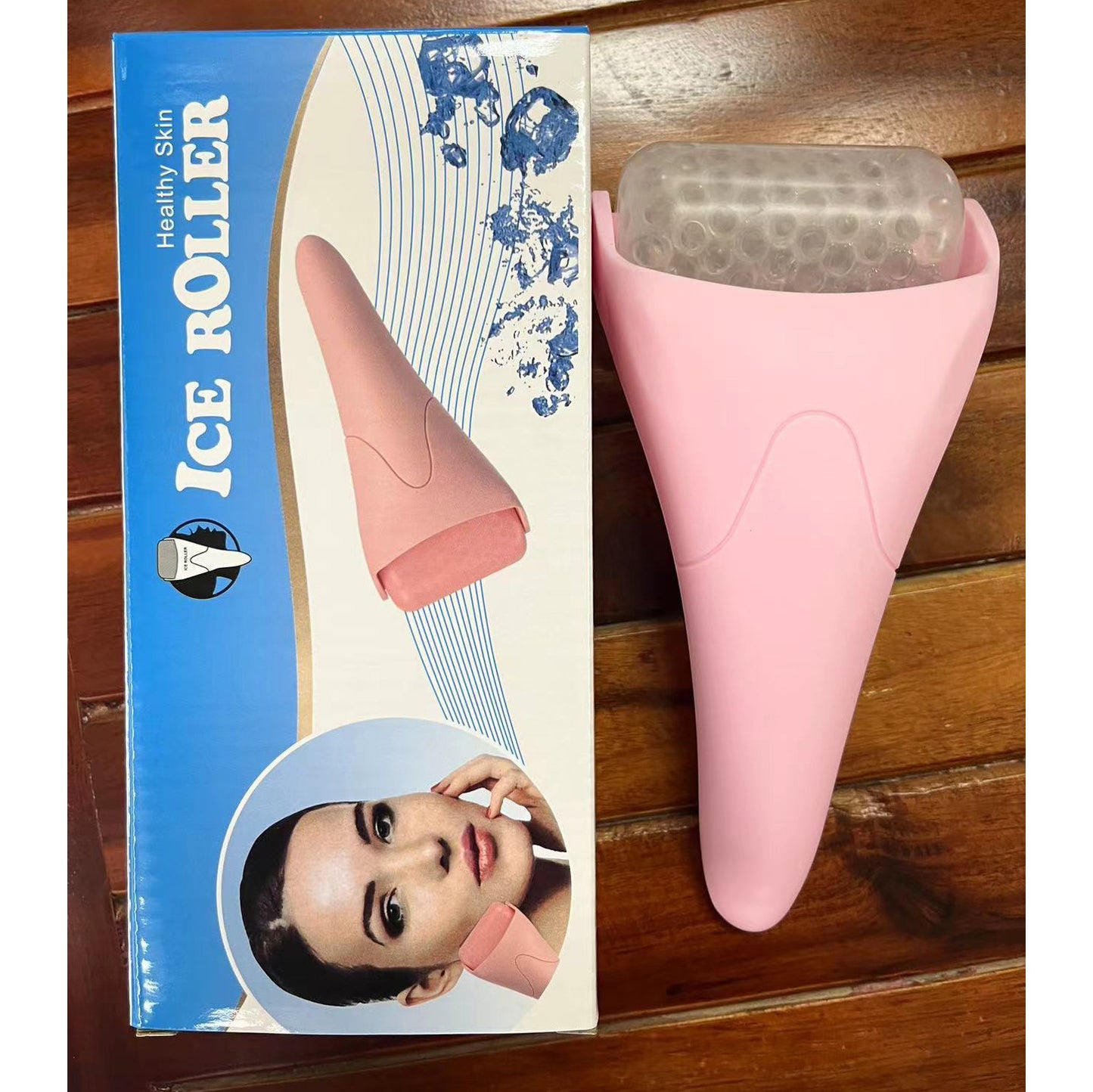 Facial Ice Roller Massager – Cooling Head & Face Therapy Tool